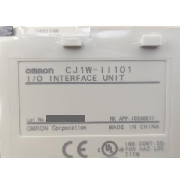開封済み 箱かなり汚れあり 未使用 オムロン OMRON CJ1W-II101