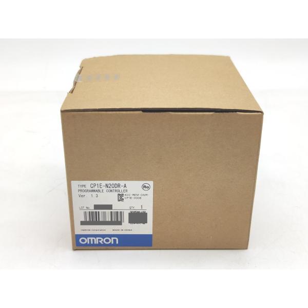 箱いたみあり 未使用 オムロン OMRON CP1E-N20DR-A Ver.1.3