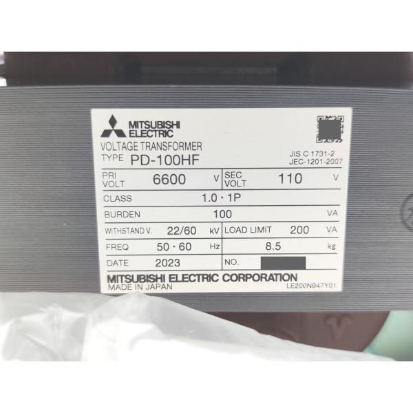箱いたみあり 未使用 三菱 MITSUBISHI PD-100HF 6600/110V その2