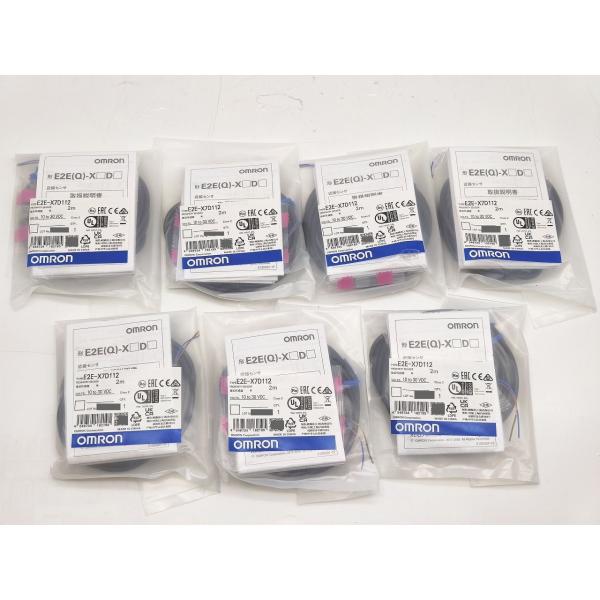 7点セット 新品 オムロン OMRON E2E-X7D112 10to30VDC 2m