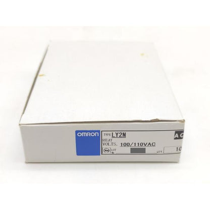 本体10個入り 箱汚れいたみあり 未使用 オムロン OMRON LY2N 100/110VAC