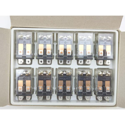 本体10個入り 箱汚れいたみあり 未使用 オムロン OMRON LY2N 100/110VAC