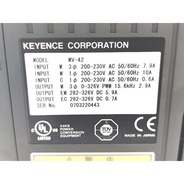 中古 キーエンス KEYENCE MV-42
