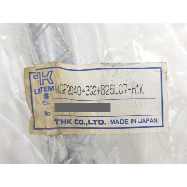 汚れあり 袋やぶれあり 新品 THK WGF2040-3G2＋625LC7-H1K