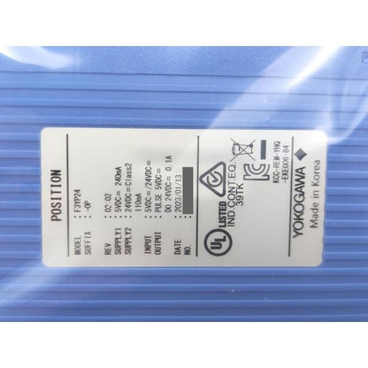 箱いたみあり 未使用 横河電機 F3YP24-0P