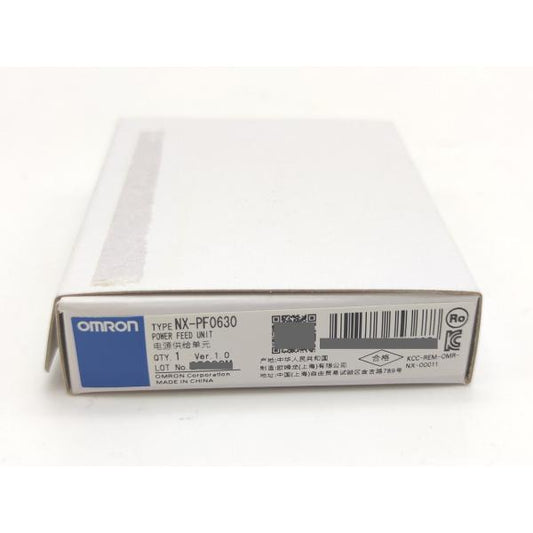 箱いたみあり 新品 オムロン OMRON NX-PF0630 Ver.1.0