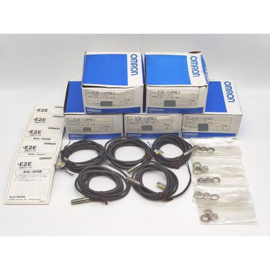 ※箱と中身が違います 中古 E2E-X1R5F2 オムロン OMRON 12to24VDC 2m 5点セット その2