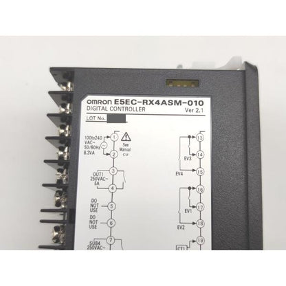 未使用 オムロン OMRON E5EC-RX4ASM-010 Ver.2.1 100to240VAC 50/60Hz