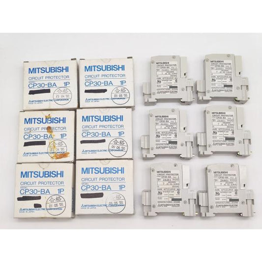 箱汚れあり 未使用 三菱 MITSUBISHI CP30-BA 1P 7A 6点セット