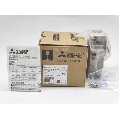 箱いたみあり 新品 三菱 MITSUBISHI NF50-SVFU 2P 30A AX-1RS