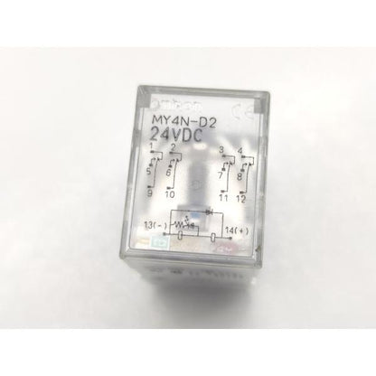 59個セット 中古 オムロン OMRON MY4N-D2 24VDC 5A 250VAC 5A 30VDC