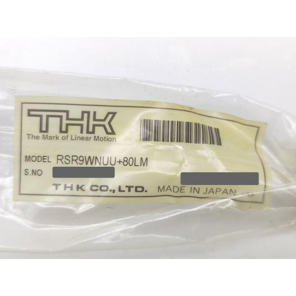 汚れあり 未使用 THK RSR9WNUU＋80LM その1