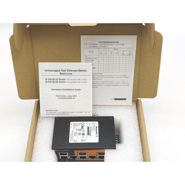 新品  Weidmuller IE-SW-BL08-8TX V2.0.0 その9