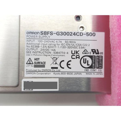 箱いたみあり 新品 オムロン OMRON S8FS-G30024CD