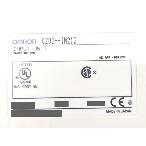 箱・本体汚れあり 中古か未使用か不明 オムロン OMRON C200H-IM212