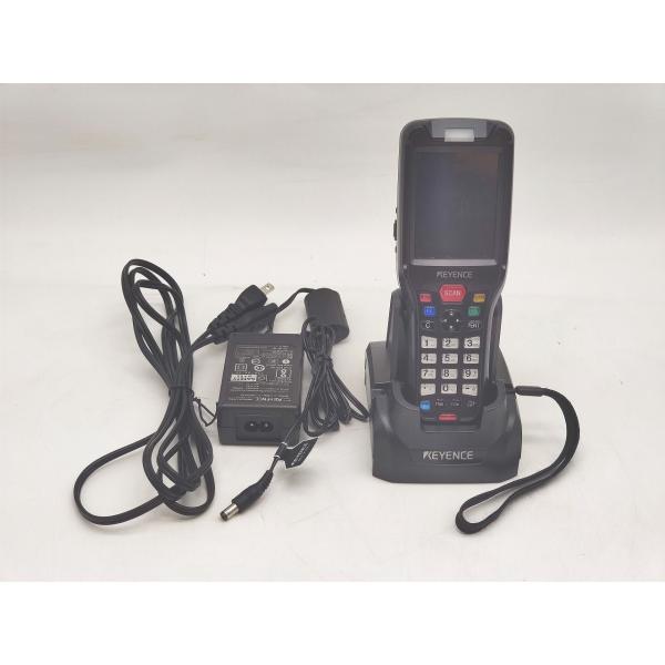 電源とボタンのみ確認済み 中古 キーエンス KEYENCE BT-W250 本体×1 充電器一式