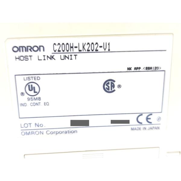 中古 オムロン OMRON C200H-LK202-V1 その1