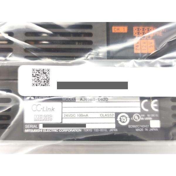 箱マジック書込いたみあり 2020年製 新品 三菱 MITSUBISHI AJ65BT-D62D