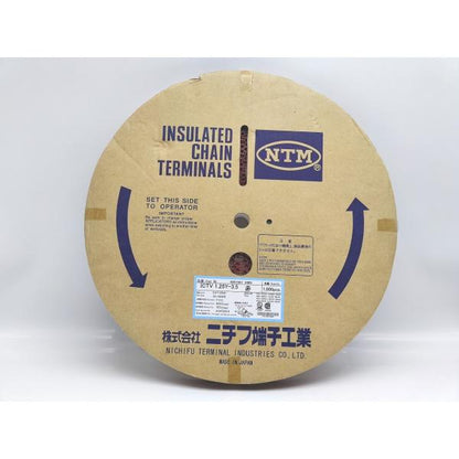 新品 ニチフ端子工業 ICTV 1.25Y-3.5 赤 1500pcs