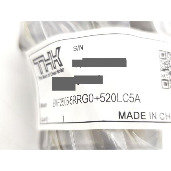 未使用 THK BIF2505-5RRG0+520LC5A