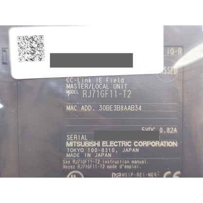 箱汚れあり 2022年 新品 三菱 MITSUBISHI RJ71GF11-T2