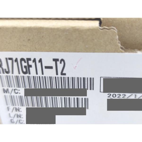 箱汚れあり 2022年 新品 三菱 MITSUBISHI RJ71GF11-T2
