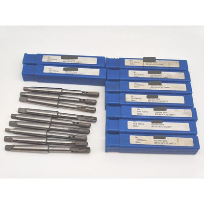 一部サビあり 中古 daritec  counter bore  ?9.9×143°×3.5×MT1 9個セット