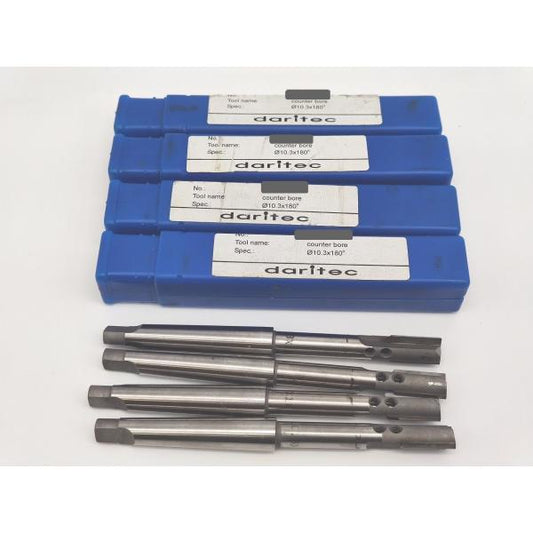 一部サビあり 中古 daritec  counter bore  ?9.9×143°×3.5×MT1 9個セット
