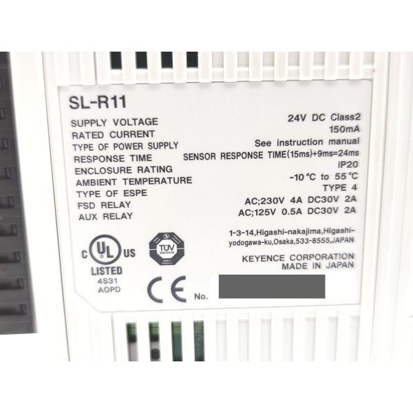 中古 キーエンス KEYENCE SL-R11 その1