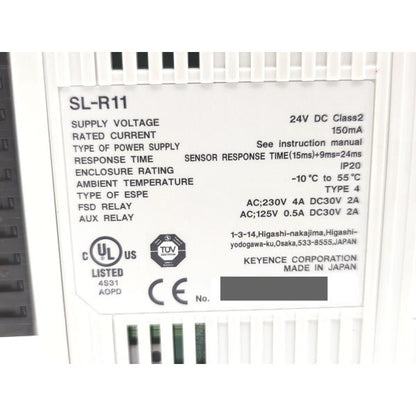 中古 キーエンス KEYENCE SL-R11 その1