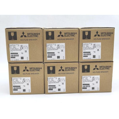 6点セット 箱いたみあり 新品 三菱 MITSUBISHI NV50-SVFU 3P 5A 30mA