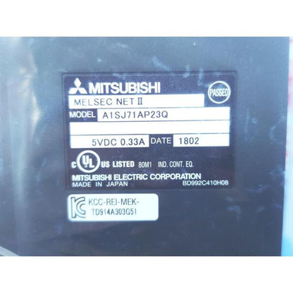 箱いたみあり 2018年製 未使用 三菱 MITSUBISHI A1SJ71AP23Q