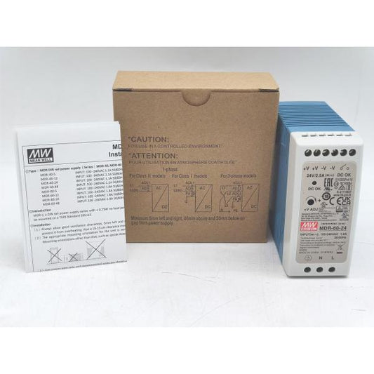 未使用 MEAN WELL MDR-60-24