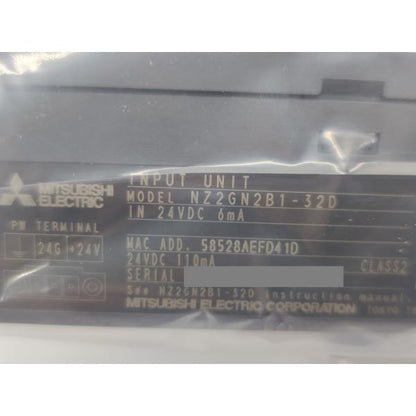 箱いたみあり 2022年製 新品 三菱 シーケンサ NZ2GN2B1-32D シーケンサー