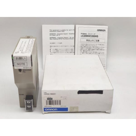 箱汚れ・いたみあり 開封済み 未使用 オムロン OMRON C200H-RM201