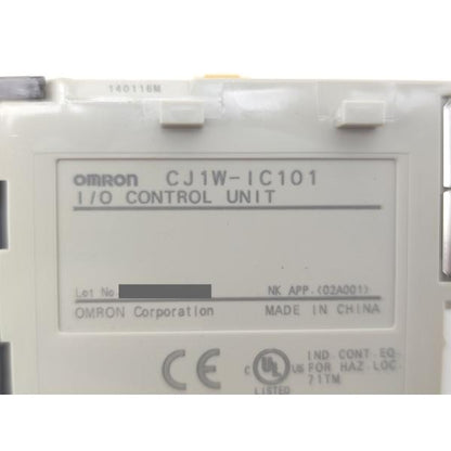 開封済み 箱汚れあり 未使用 オムロン OMRON CJ1W-IC101