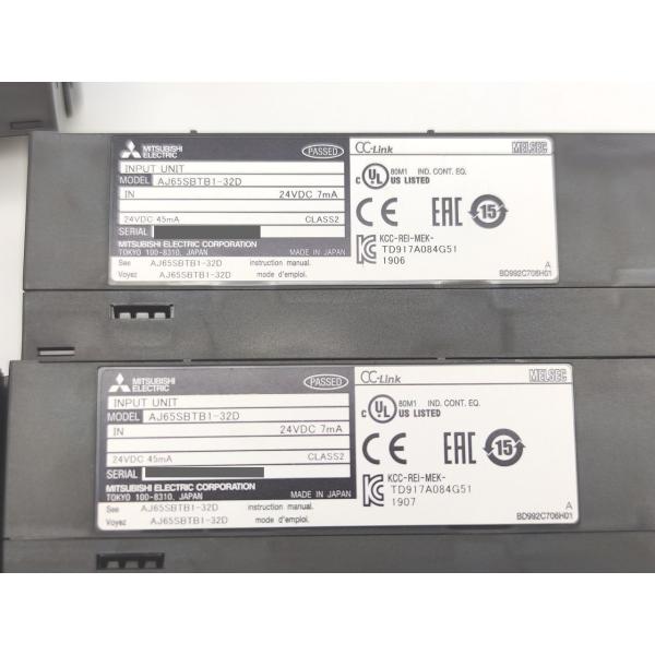 4点セット 中古 三菱 MITSUBISHI AJ65SBTB1-32D