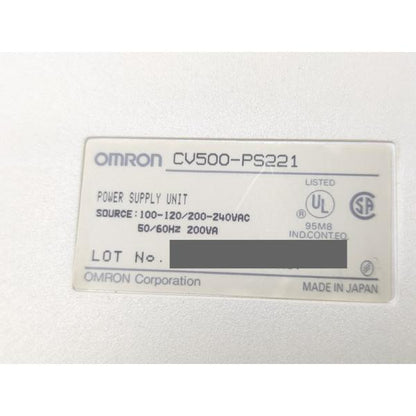 箱マジック書込いたみあり  開封済み 未使用 オムロン OMRON CV500-PS221