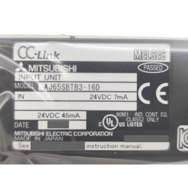 箱いたみあり 新品 三菱 MITSUBISHI AJ65SBTB3-16D