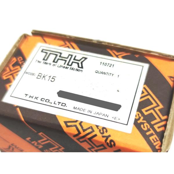 箱汚れあり 未使用 THK BK15