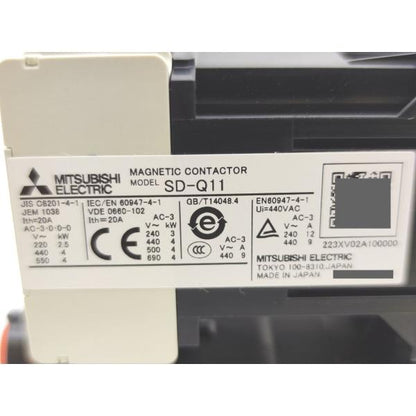 未使用 箱いたみあり 三菱 MITSUBISHI MSOD-Q11KP 2.5A(2.0-3.0A) DC24V 1b