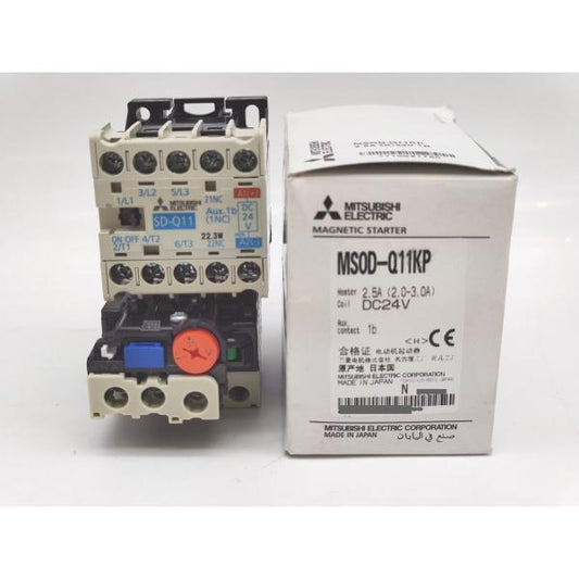 未使用 箱いたみあり 三菱 MITSUBISHI MSOD-Q11KP 2.5A(2.0-3.0A) DC24V 1b