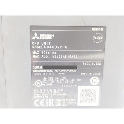 中古 三菱 MITSUBISHI Q04UDVCPU