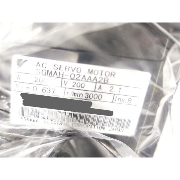 箱いたみあり 新品 安川電機 YASKAWA SGMAH-02AAA2B