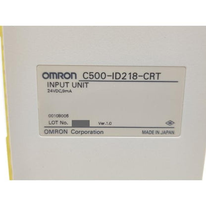箱開封済み 箱汚れあり 未使用 オムロン OMRON C500-ID218-CRT Ver.1.0