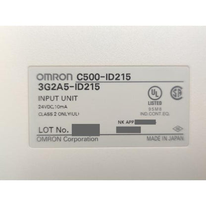 箱マジック書込あり 箱開封済み 未使用 オムロン OMRON 3G2A5-ID215 C500-ID215