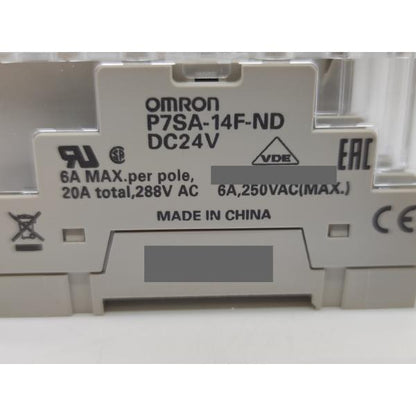 6個セット 箱いたみマジック書込あり たぶん未使用 オムロン OMRON P7SA-14F-ND DC24V その1