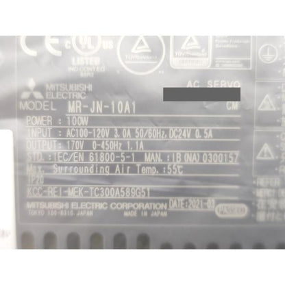2021年製 未使用 三菱 MITSUBISHI MR-JN-10A1 その2