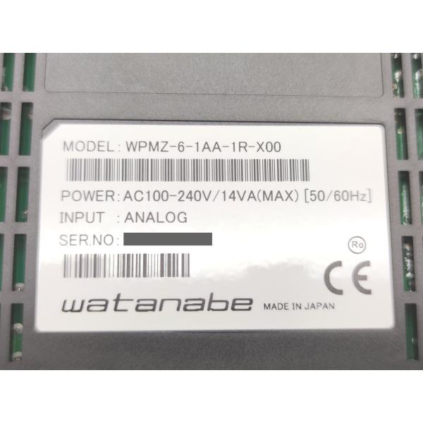 未使用 渡辺電機工業 WPMZ-6-1AA-XR-X00 その2