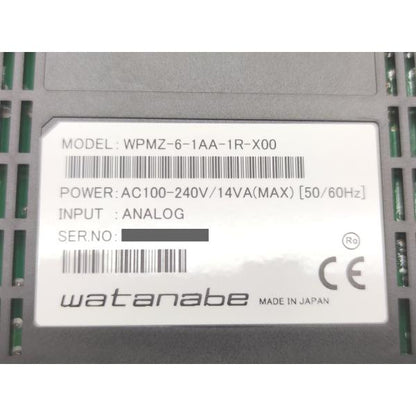 未使用 渡辺電機工業 WPMZ-6-1AA-XR-X00 その2